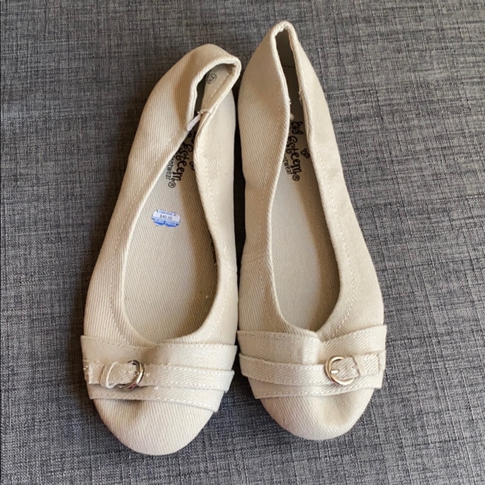 Self Esteem Ballet Flat 7.5 Canvas